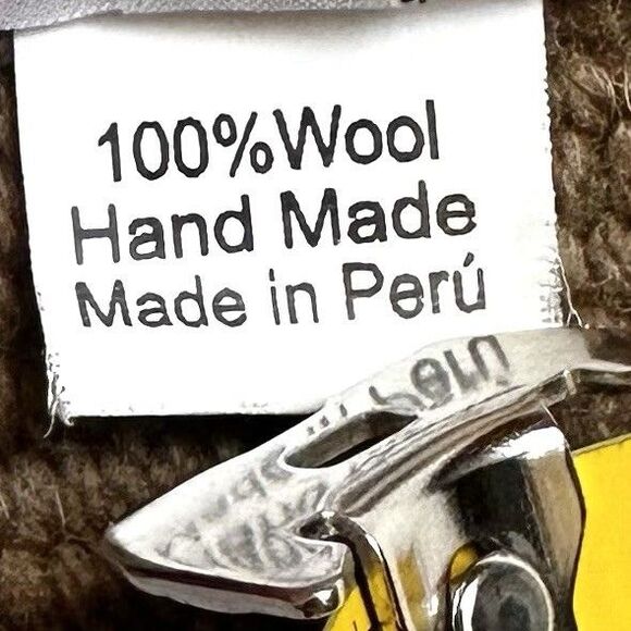 Pistil 100% Wool Embroidered Boho Belt Women's 1.75” Size M Adjustable Floral - Picture 5 of 10